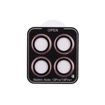 VOLTE-TEL CAMERA GLASS COVER XIAOMI REDMI NOTE 15 PRO/NOTE 15 PRO PLUS/ POCO M8 PRO 5G 6.83in 9H 0.30MM EASY APPLICATION PINK