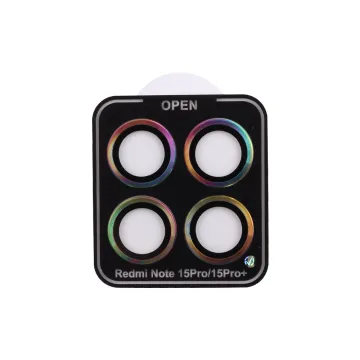 VOLTE-TEL CAMERA GLASS COVER XIAOMI REDMI NOTE 15 PRO/NOTE 15 PRO PLUS/ POCO M8 PRO 5G 6.83in 9H 0.30MM EASY APPLICATION RAINBOW
