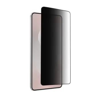 IDOL 1991 PREMIUM PRIVACY ANTISPY TEMPERED GLASS SAMSUNG S26 5G 6.3in 9H 0.25mm SEMI CURVED FINGER UNLOCK FULL GLUE BLACK
