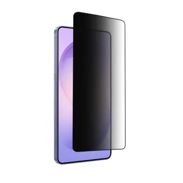 IDOL 1991 PREMIUM PRIVACY ANTISPY TEMPERED GLASS SAMSUNG S26 PLUS 5G 6.7in 9H 0.25mm SEMI CURVED FINGER UNLOCK FULL GLUE BLACK
