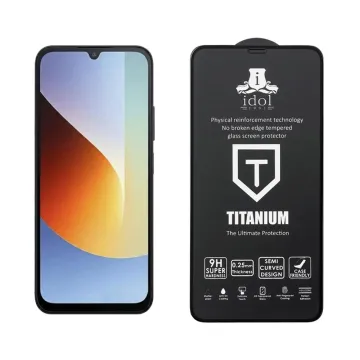 IDOL 1991 TEMPERED GLASS XIAOMI REDMI A7 PRO 4G FULL GLUE TITANIUM <br><br><br>IDOL 1991 TEMPERED GLASS XIAOMI REDMI A7 PRO 4G 6.9 in 9H 0.25mm TITANIUM SEMI CURVED FULL GLUE BLACK