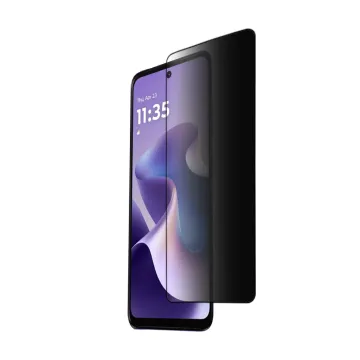 IDOL 1991 PRIVACY ANTISPY TEMPERED GLASS MOTOROLA MOTO G67 POWER 5G 6.7in 9H 0.25mm SEMI CURVED FULL GLUE BLACK