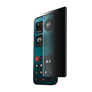 IDOL 1991 PRIVACY ANTISPY TEMPERED GLASS NOTHING PHONE 4a PRO 6.83in 9H 0.25mm SEMI CURVED FULL GLUE BLACK