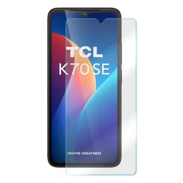 VOLTE-TEL TEMPERED GLASS TCL K70 SE 6.56in 9H 0.30mm 2.5D FULL GLUE