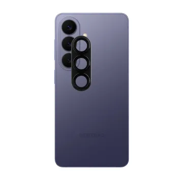 VOLTE-TEL CAMERA GLASS COVER SAMSUNG S26 5G/S26 PLUS 5G 6.3in 9H 0.30MM 3D AR ALUMINIUM-ELECTROPLATING FRAME BLACK