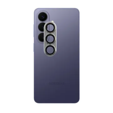 VOLTE-TEL CAMERA GLASS COVER SAMSUNG S26 5G/S26 PLUS 5G 6.3in 9H 0.30MM 3D AR ALUMINIUM-ELECTROPLATING FRAME SILVER