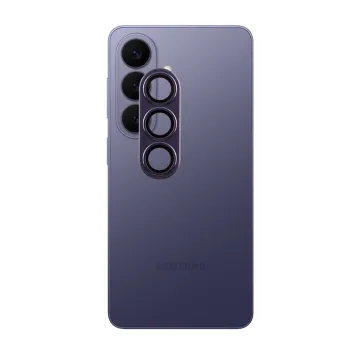 VOLTE-TEL CAMERA GLASS COVER SAMSUNG S26 5G/S26 PLUS 5G 6.3in 9H 0.30MM 3D AR ALUMINIUM-ELECTROPLATING FRAME PURPLE
