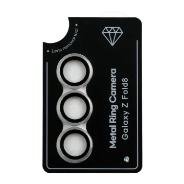 VOLTE-TEL CAMERA GLASS COVER SAMSUNG Z FOLD 8 ULTRA 5G 8.0in 9H 0.33MM EASY APPLICATION SILVER