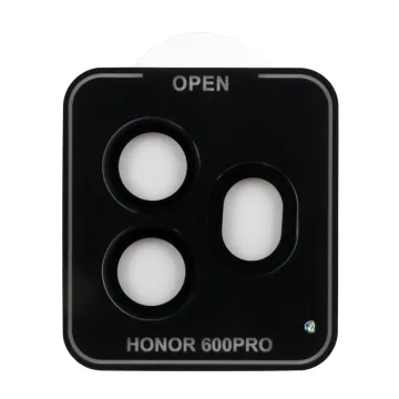 VOLTE-TEL CAMERA GLASS COVER HONOR 600 PRO 5G 6.57in 9H 0.33MM EASY APPLICATION BLACK