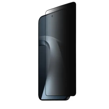 IDOL 1991 PRIVACY ANTISPY TEMPERED GLASS XIAOMI 17T PRO 5G 6.83in 9H 0.25mm SEMI CURVED FINGER UNLOCK FULL GLUE BLACK
