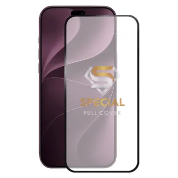 IDOL 1991 SPECIAL TEMPERED GLASS IPHONE 18 PRO 6.3in 9H 0.25mm FULL COVER FULL GLUE BLACK