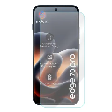 VOLTE-TEL TEMPERED GLASS MOTOROLA EDGE 70 PRO 5G 6.78in 9H 0.30mm 2.5D FULL GLUE
