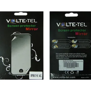 VOLTE-TEL SCREEN PROTECTOR IPHONE 4G/4S 3.5in MIRROR ΣΕΤ 5 ΤΕΜ