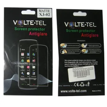 VOLTE-TEL SCREEN PROTECTOR NOKIA X3-02 2.4in ANTIGLARE