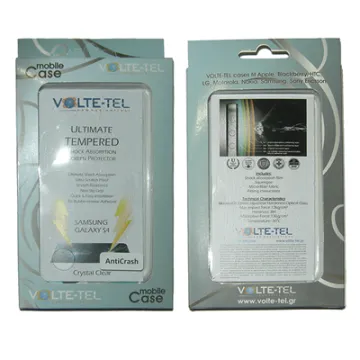 VOLTE-TEL SCREEN PROTECTOR SAMSUNG S4 I9505 5.0in AntiCrash