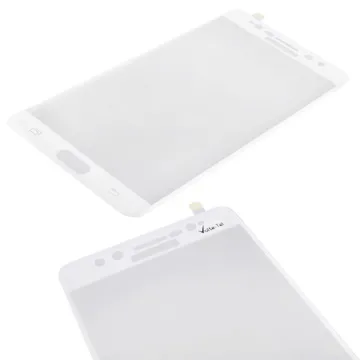 VOLTE-TEL TEMPERED GLASS SAMSUNG NOTE FE N935 5.7in 0.26mm 3D CURVED FULL COVER WHITE