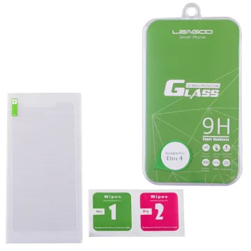 TEMPERED GLASS LEAGOO ELITE 4 5.0in 9H 0.30mm 2.5D FULL GLUE FULL COVER OR