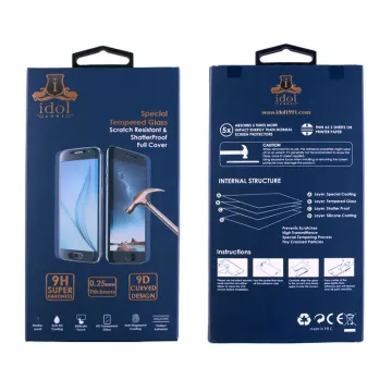 IDOL 1991 SPECIAL TEMPERED GLASS XIAOMI REDMI 6A/REDMI 6 5.45in 9H 0.25mm 9D FULL GLUE FULL COVER WHITE