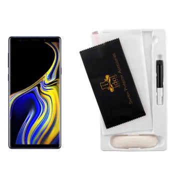 IDOL 1991 UV TEMPERED GLASS SAMSUNG N960 NOTE 9 6.4in 9H 0.20mm 10D SEMI WITH GLUE-TOOL FULL COVER TRANSPARENT