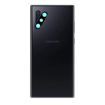 VOLTE-TEL CAMERA GLASS COVER SAMSUNG NOTE 10 PLUS N975 6.8in 9H 0.30MM TITANIUM WITH FRAME BLACK