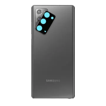 VOLTE-TEL CAMERA GLASS COVER SAMSUNG NOTE 20 N980 6.7in 9H 0.30MM TITANIUM WITH FRAME BLACK