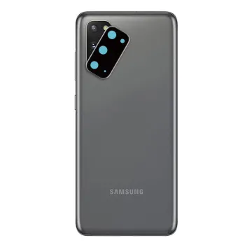 VOLTE-TEL CAMERA GLASS COVER SAMSUNG S20 G980 6.2in 9H 0.30MM TITANIUM WITH FRAME GREY