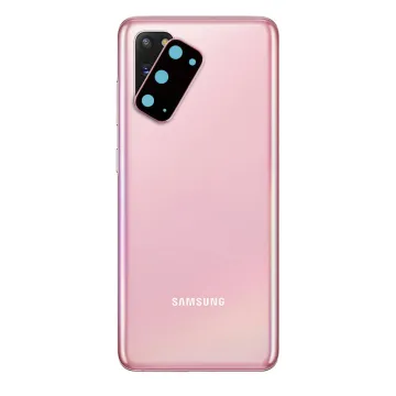 VOLTE-TEL CAMERA GLASS COVER SAMSUNG S20 G980 6.2in 9H 0.30MM TITANIUM WITH FRAME PINK