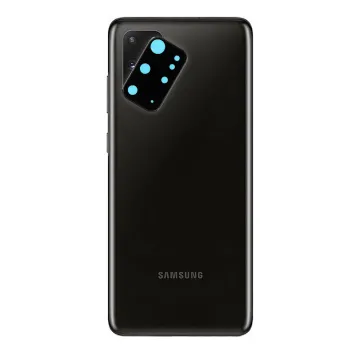 VOLTE-TEL CAMERA GLASS COVER SAMSUNG S20 PLUS G985 6.7in 9H 0.30MM TITANIUM WITH FRAME BLACK