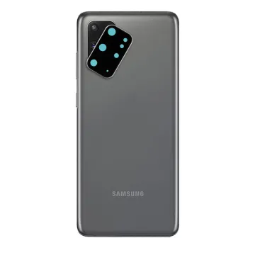 VOLTE-TEL CAMERA GLASS COVER SAMSUNG S20 PLUS G985 6.7in 9H 0.30MM TITANIUM WITH FRAME GREY