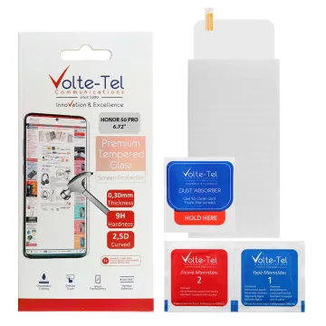 VOLTE-TEL TEMPERED GLASS HONOR 50 PRO 6.72in 9H 0.30mm 2.5D FULL GLUE