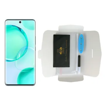 IDOL 1991 UV TEMPERED GLASS HONOR 50 6.57in 9H 0.20mm 10D SEMI WITH GLUE-TOOL FINGER UNLOCK FULL COVER TRANSPARENT