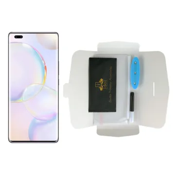 IDOL 1991 UV TEMPERED GLASS HONOR 50 PRO 6.72in 9H 0.20mm 10D SEMI WITH GLUE-TOOL FINGER UNLOCK FULL COVER TRANSPARENT