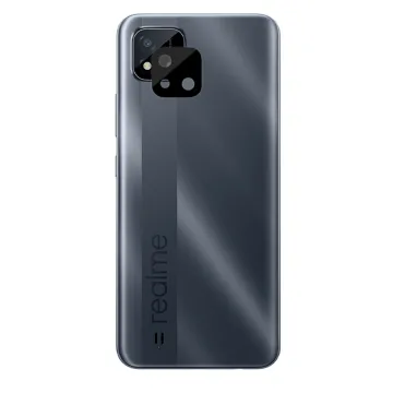 VOLTE-TEL CAMERA GLASS REALME C11 2021 6.52in 9H 0.25mm 3D CURVED BLACK