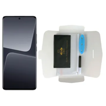IDOL 1991 UV TEMPERED GLASS XIAOMI 13 PRO 5G 6.73in 9H 0.20mm 10D SEMI WITH GLUE-TOOL FINGER UNLOCK FULL COVER TRANSPARENT