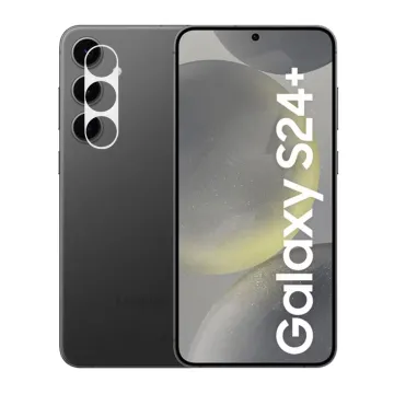 VOLTE-TEL CAMERA GLASS SAMSUNG S24 PLUS 5G S926 6.7in 9H 0.25mm 3D CURVED BLACK