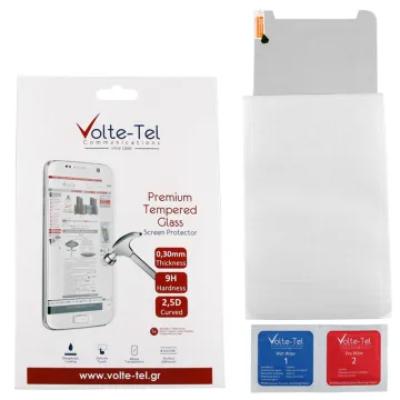 VOLTE-TEL TEMPERED GLASS LENOVO TAB E10 TB-X104L HD-IPS 10.1in 9H 0.30mm 2.5D FULL GLUE