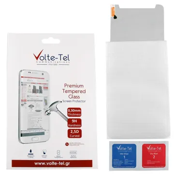 VOLTE-TEL TEMPERED GLASS SAMSUNG T730 TAB S7 FE/T970 TAB S7+/X800 TAB S8+ 12.4in 9H 0.30mm 2.5D FULL GLUE