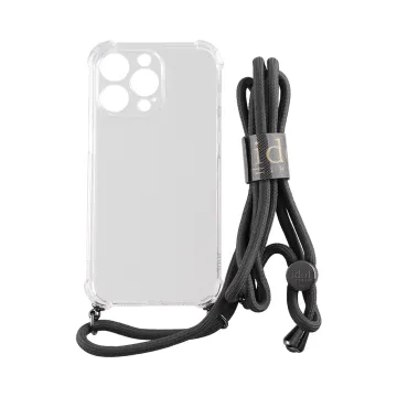 IDOL 1991 ANTISHOCK AIR TPU ΘΗΚΗ IPHONE 13 PRO 6.1in WITH STRAP FULL CAMERA PROTECTION ΔΙΑΦΑΝΗ