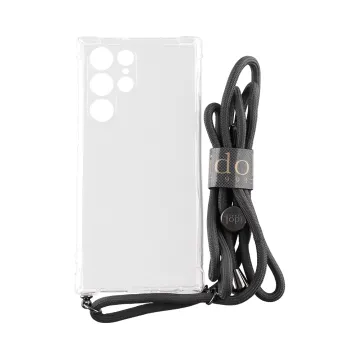 IDOL 1991 ANTISHOCK AIR TPU ΘΗΚΗ SAMSUNG S22 ULTRA 5G S908 6.8in WITH STRAP FULL CAMERA PROTECTION ΔΙΑΦΑΝΗ