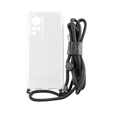 IDOL 1991 ANTISHOCK AIR TPU ΘΗΚΗ XIAOMI 12/12X 6.28in WITH STRAP FULL CAMERA PROTECTION ΔΙΑΦΑΝΗ