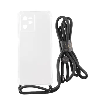 IDOL 1991 ANTISHOCK AIR TPU ΘΗΚΗ REALME C35 6.6in WITH STRAP FULL CAMERA PROTECTION ΔΙΑΦΑΝΗ