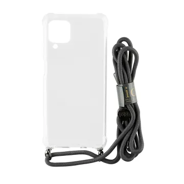 IDOL 1991 ANTISHOCK AIR TPU ΘΗΚΗ SAMSUNG A12 A125/A12 NACHO A127 6.5in WITH STRAP FULL CAMERA PROTECTION ΔΙΑΦΑΝΗ