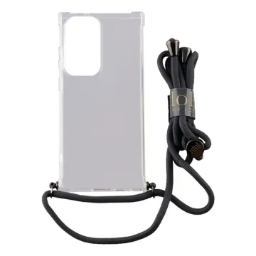 IDOL 1991 ANTISHOCK AIR TPU ΘΗΚΗ SAMSUNG S23 ULTRA 5G S918 6.8in WITH STRAP FULL CAMERA PROTECTION ΔΙΑΦΑΝΗ