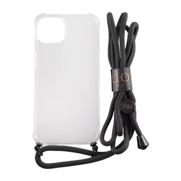 IDOL 1991 ANTISHOCK AIR TPU ΘΗΚΗ IPHONE 15 PLUS 6.7in WITH STRAP CAMERA GUARD ΔΙΑΦΑΝΗ