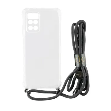 IDOL 1991 ANTISHOCK AIR TPU ΘΗΚΗ XIAOMI REDMI NOTE 12 PRO 4G 6.67in WITH STRAP FULL CAMERA PROTECTION ΔΙΑΦΑΝΗ
