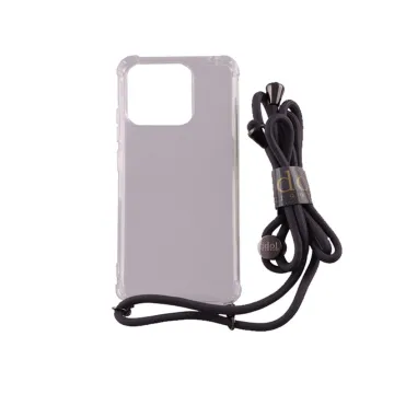 IDOL 1991 ANTISHOCK AIR TPU ΘΗΚΗ XIAOMI POCO C65 6.74in WITH STRAP FULL CAMERA PROTECTION ΔΙΑΦΑΝΗ