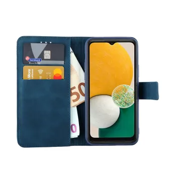 LIME ESSENTIAL ΘΗΚΗ SAMSUNG A04s A047/A13 5G A136U 6.5in MAGNET BOOK STAND CLIP DARK BLUE