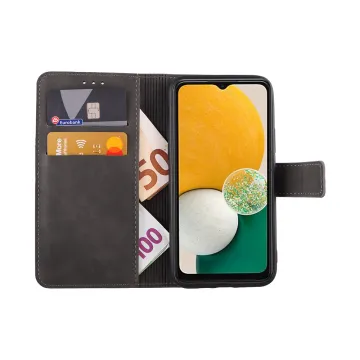 LIME ESSENTIAL ΘΗΚΗ SAMSUNG A04s A047/A13 5G A136U 6.5in MAGNET BOOK STAND CLIP GREY