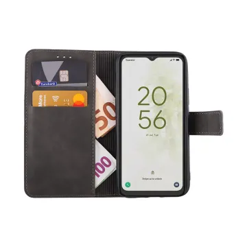 LIME ESSENTIAL ΘΗΚΗ TCL 40 NXTPAPER 4G T612B 6.78in MAGNET BOOK STAND CLIP GREY
