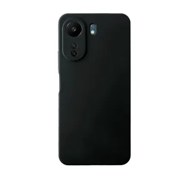 IDOL 1991 VELVET ELITE TPU ΘΗΚΗ XIAOMI POCO C65 6.74in 4 SIDE FULL CAMERA PROTECTION BLACK